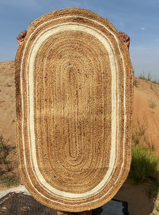 Jute Oval Rug