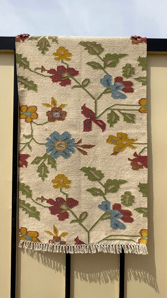 Wild Flower Rug/Kilim