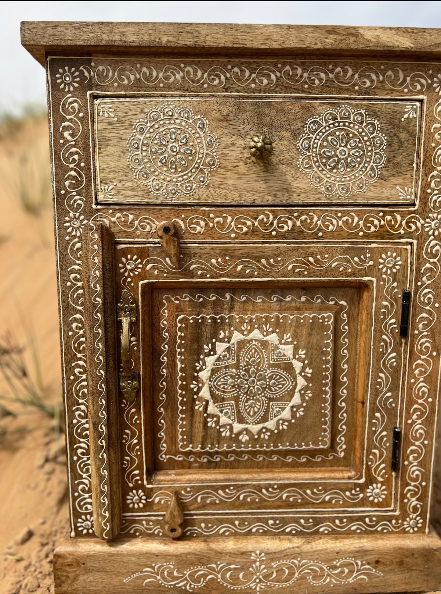 Handpainted Night Stand