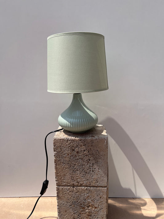 Water Droplet Bedside Lamp with Lamp Shade