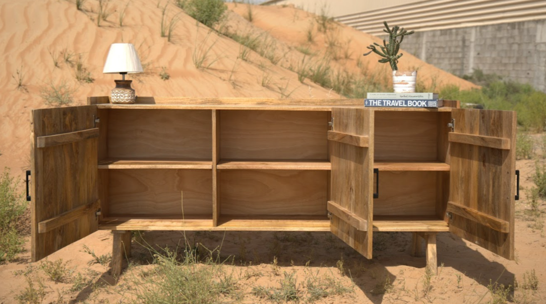 Sideboard/ Buffet Table with Cupboards